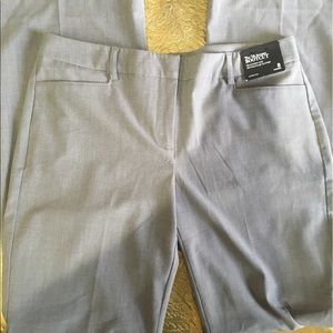 NY & Co 7th Ave size 8 gray bootcut dress pants.